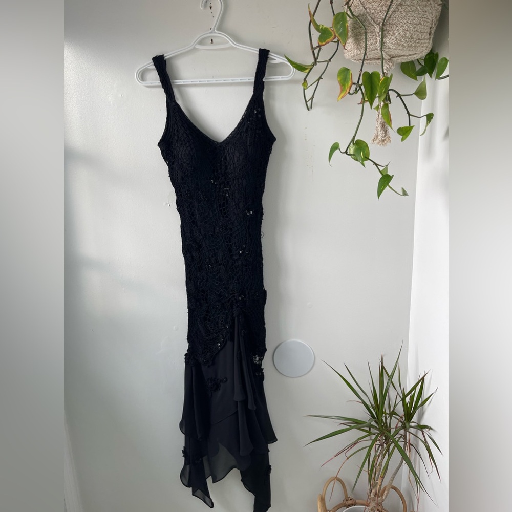 Y2K asymmetrical dress - Picture 5 of 12